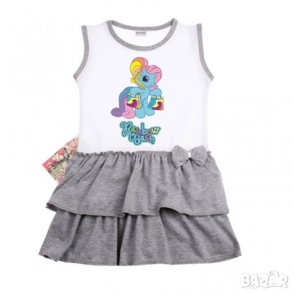 рокля с пони 2 г, снимка 1