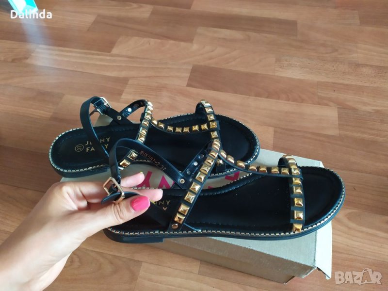 Сандали с капси, снимка 1