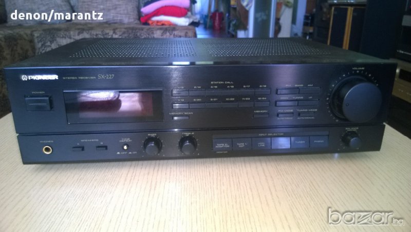 pioneer sx-270-stereo receiver-250watts-made in japan-внос швеицария, снимка 1