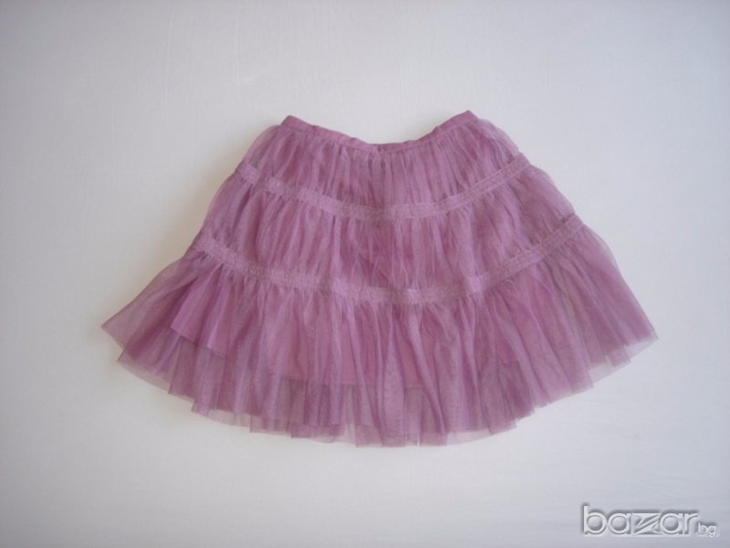 Лилава пола,тип туту,пачка, 128 см. , снимка 1