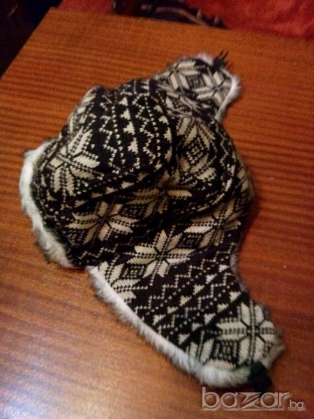 Мъжка шапка ушанка зимна шапка мъжка красота и топлина за зимата !, снимка 1