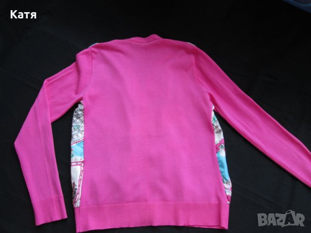 Жилетка с коприна в розово красив мотив, снимка 2 - Жилетки - 25382240