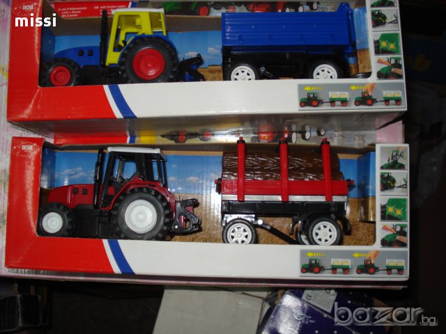 трактор с функции, снимка 5 - Коли, камиони, мотори, писти - 12953230