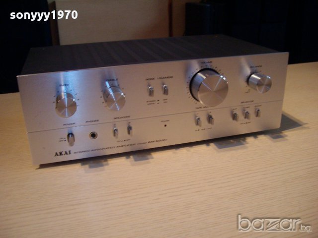 akai am-2250 stereo amplifier made in japan-внос швеицария, снимка 5 - Ресийвъри, усилватели, смесителни пултове - 11989284