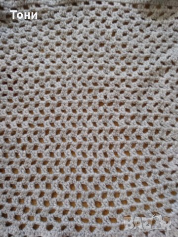 домашно плетено болеро, снимка 4 - Елеци - 25404462
