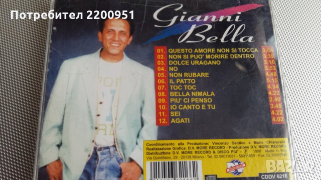 GIANNI BELLA, снимка 3 - CD дискове - 24550592