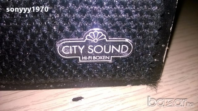 city sound hi-fi london 60-made in germany-44/29/23см-внос швеицария, снимка 9 - Тонколони - 12715463