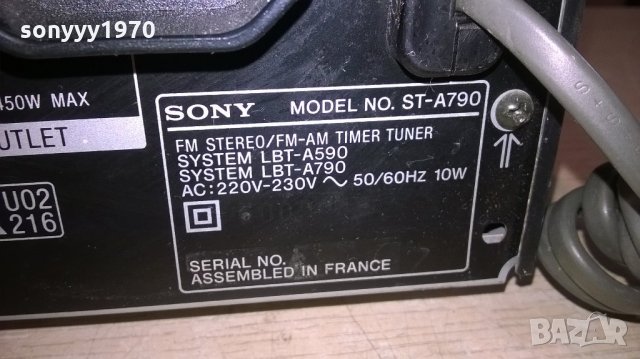 sony st-a790 tuner-внос швеицария, снимка 10 - Ресийвъри, усилватели, смесителни пултове - 21956383