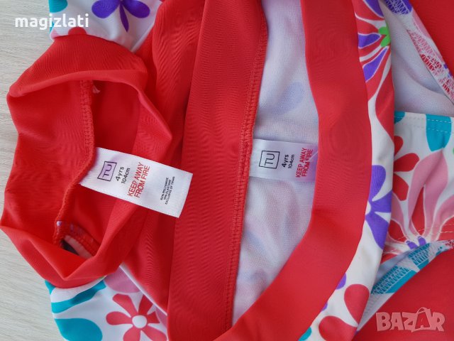 Бански TU с защита UPF 40+ размер 3-4 години , снимка 6 - Детско бельо и бански  - 25528021