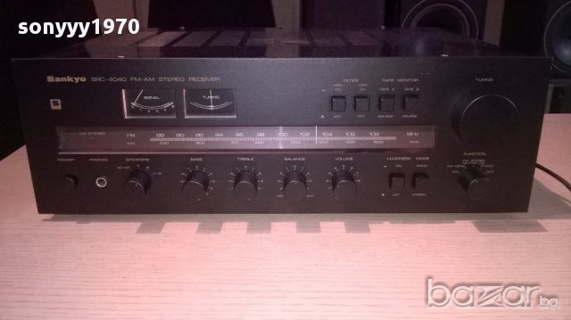 Sankyo src-4040 retro receiver-made in japan-280w-внос швеицария, снимка 8 - Ресийвъри, усилватели, смесителни пултове - 13166703