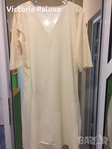 Права памучна рокля, снимка 10 - Рокли - 25949016