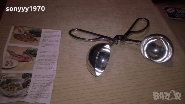 food baller-18x6x5см-made in italy-внос швеицария, снимка 12 - Прибори за хранене, готвене и сервиране - 23526120