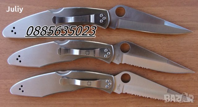 Сгъваем нож Spyderco Police 4 , снимка 16 - Ножове - 17992564