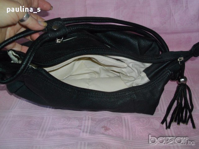 Черна чанта  реплика "GEOSS" на "Guess", снимка 2 - Чанти - 14359803
