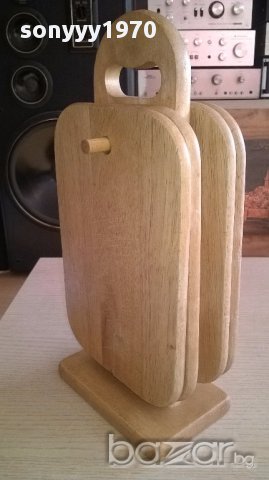 Дъски за рязане с поставка-32х15х10см-внос швеицария, снимка 7 - Други - 16784875