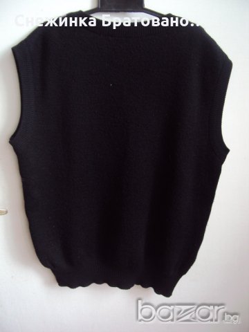 Детски фин вълнен пуловер на ромбоиди, снимка 2 - Други - 18411023