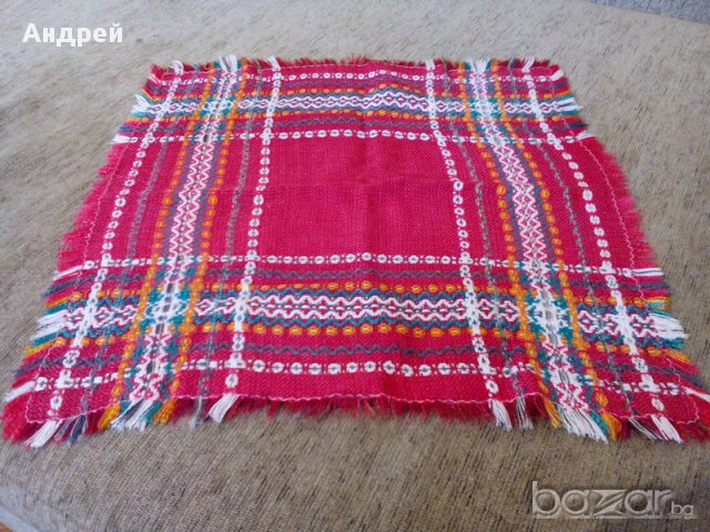 Старинна покривка, снимка 3 - Антикварни и старинни предмети - 17312991