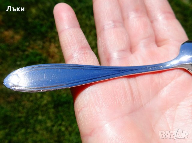 Старинна посребрена лъжица WMF. , снимка 4 - Прибори за хранене, готвене и сервиране - 21662788