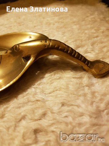 Месингов пепелник, снимка 3 - Кухненски принадлежности - 20460085