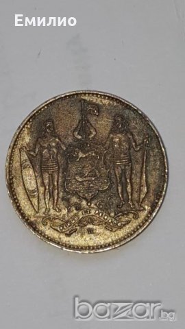 1 Cent State of North Borneo 1921 XF, снимка 3 - Нумизматика и бонистика - 19672359