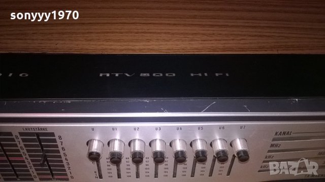 grundig rtv 800 hifi-made in germany-внос швеицария, снимка 11 - Ресийвъри, усилватели, смесителни пултове - 22149729