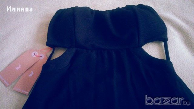 Черна рокля, снимка 3 - Рокли - 13877055