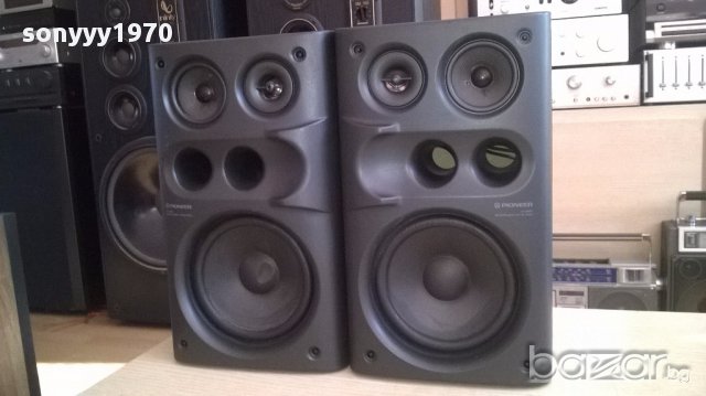 Pioneer s-p440/80w/8ohm/3way-2бр 31х21х18см-внос швеицария