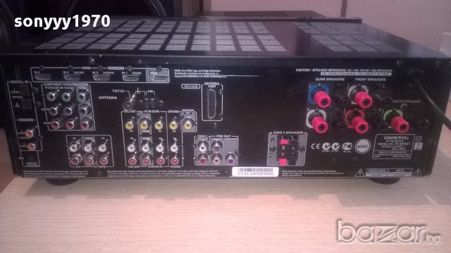 Onkyo tx-sr507/380w/hdmi av receiver-внос англия, снимка 6 - Ресийвъри, усилватели, смесителни пултове - 17045594