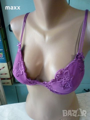Лилав сутиен с дантела   HM, снимка 1