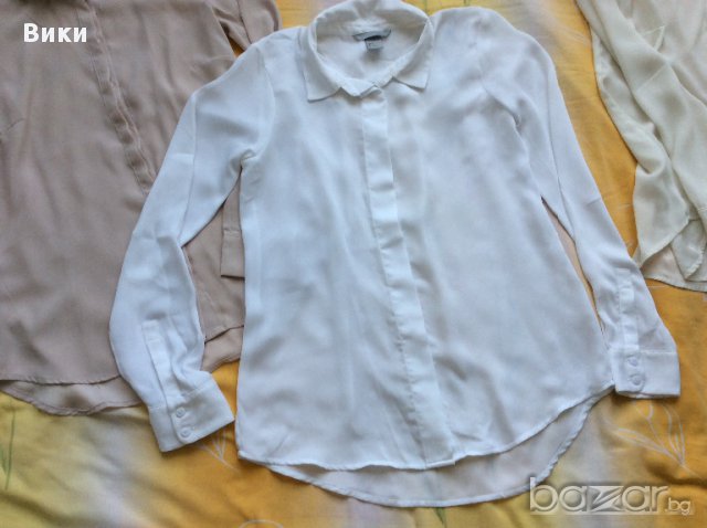 Елегантна дамска риза в три цвята Н&М, снимка 5 - Ризи - 14570868