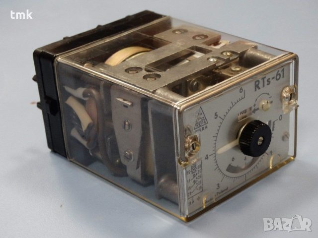 Реле време RTS-61, реле РТС-61, снимка 2 - Резервни части за машини - 23981646