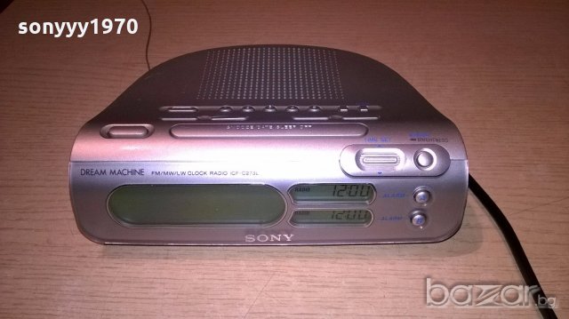 sony icf-c273l dream machine-clock radio-внос швеицария, снимка 2 - Ресийвъри, усилватели, смесителни пултове - 18474258