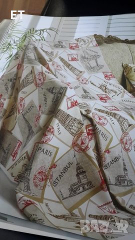 Хидрофобно покритие,дамаска,плат за мебели,тапициране,тапицерия,промаска,покривка за маса, снимка 4 - Покривки за маси - 22184309