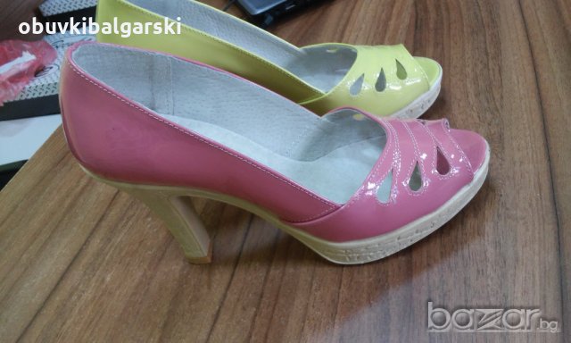 2 чифта за 40 лв Ест Лак Много Сладки Български Обувки №35;37, снимка 4 - Дамски обувки на ток - 11463131