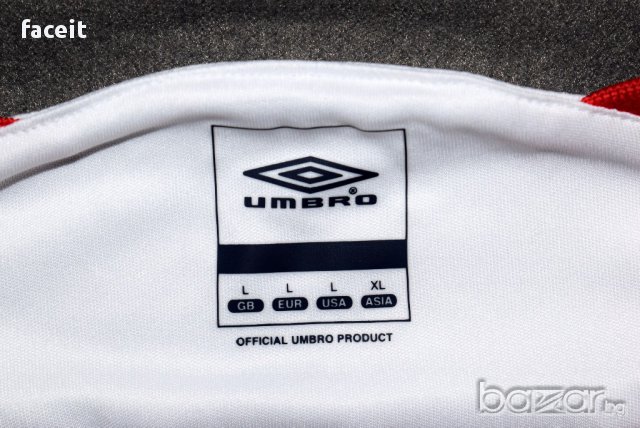 Umbro - Norway - 100% Оригинално горнище / Умбро / Спортно / Футболно / Футбол / Екип / Анцуг / FIFA, снимка 6 - Спортни дрехи, екипи - 16989743