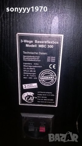 cat modell mbc300 germany-3way/2x300w-внос швеицария, снимка 17 - Тонколони - 22003825