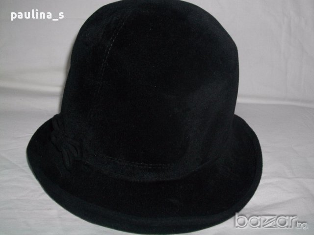 Винтидж / Рядка находка / Дизайнерско бомбе - буткова селекция филцово кадифе, снимка 2 - Шапки - 16543773