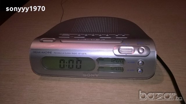 sony icf-c273l dream machine-clock radio-внос швеицария, снимка 4 - Ресийвъри, усилватели, смесителни пултове - 18474258