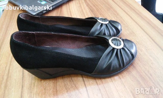 Супер Цена Нови №37;39 ЕСт Велур Платформа Български, снимка 2 - Дамски ежедневни обувки - 24649356