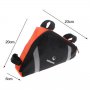 Roswheel / YANHO - Водоустойчива Чантичка за велосипеди -20 * 23 * 6 - СИНЯ или ОРАНЖЕВА, снимка 3