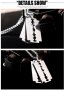Колие бръснарско ножче  от неръждаема стомана бръснач медальон мъжки бижута стомана огърлици висулки, снимка 8