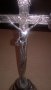 красив метален кръст с основа-26х11см-внос швеицария, снимка 8