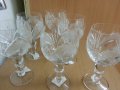  кристални чаши Рамона за вино вода уиски ракия коняк , снимка 5