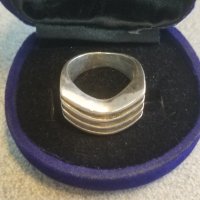 Сребърен пръстен-7,69гр/925, снимка 4 - Пръстени - 25249604