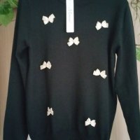 Панделки с камъчета, снимка 1 - Блузи с дълъг ръкав и пуловери - 23444261