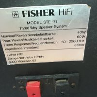 fisher model ste 171-2x60w-germany-внос швеицария, снимка 16 - Тонколони - 25882808