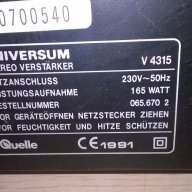 universum v4315-stereo amplifier-внос швеицария, снимка 17 - Ресийвъри, усилватели, смесителни пултове - 17231591