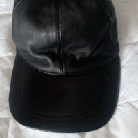 Спортна шапка естествена кожа, снимка 2 - Шапки - 21095425