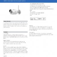 DAHUA IPC-HFW1320SP-W Метална Wi-Fi 3MP 1080P(2048x1536@30fps) IR 30м IP67 IP камера microSD слот, снимка 2 - IP камери - 19233559