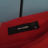 Червена пола Hallhuber, снимка 2 - Поли - 19017958